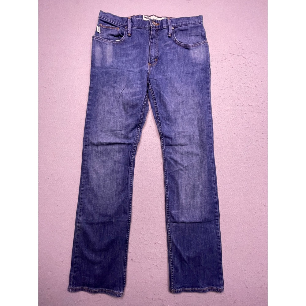 Vans V76 Skinny Jeans Denim Medium Wash 32x32 Mens